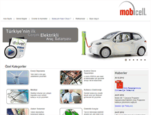 Tablet Screenshot of mobicell.com.tr